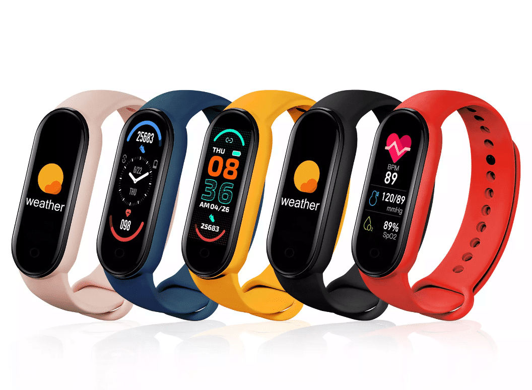 Smartwatch - with Pulse & Blood Pressure Monitor (Water and Dust Resistant)