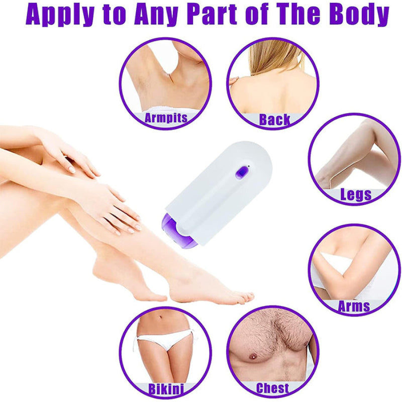 SmoothShaver - Multi-Purpose Smooth Gentle Pain-Free Hair Removal Shaver