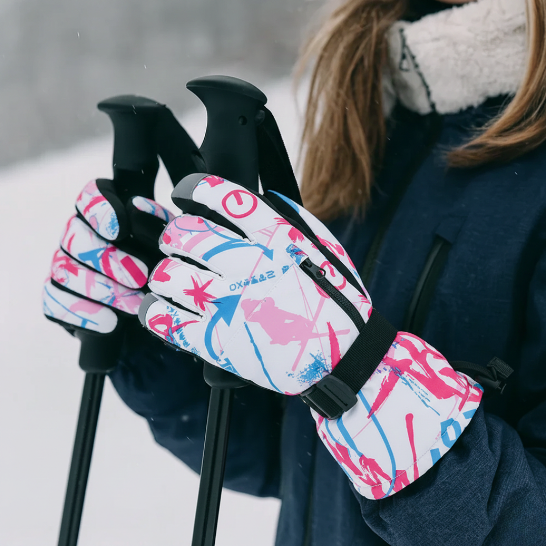 SnowBloom Ski Gloves