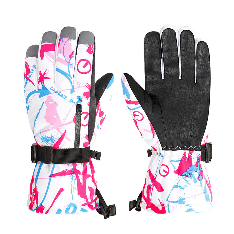SnowBloom Ski Gloves