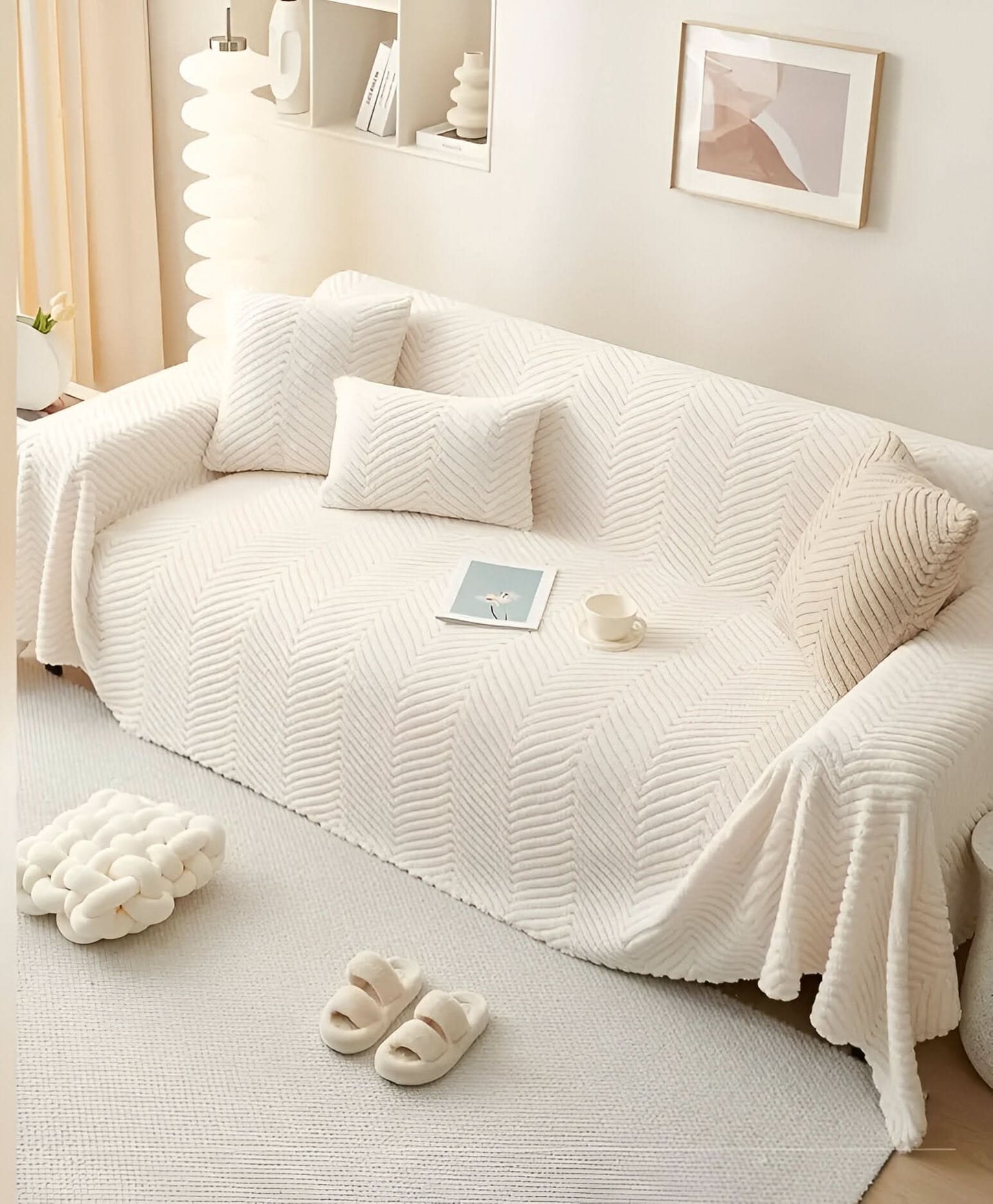 Sofa Cover – Non-Slip Pet-Friendly Couch Protector