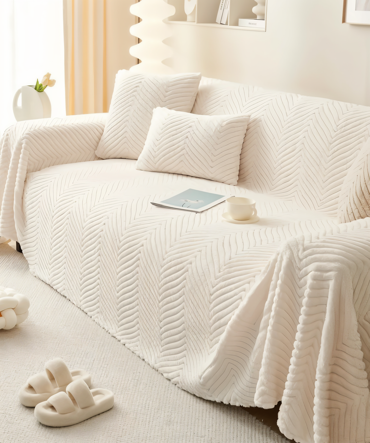Sofa Cover – Non-Slip Pet-Friendly Couch Protector