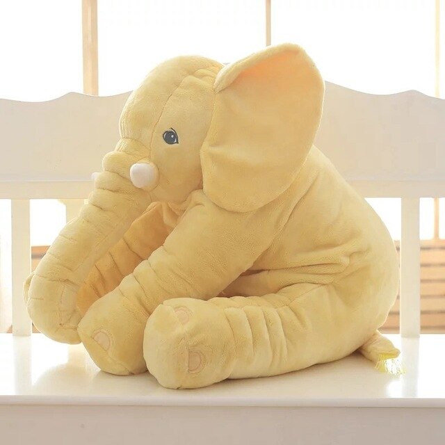 Soft Elephant Cuddle Pillow for Babies and Children