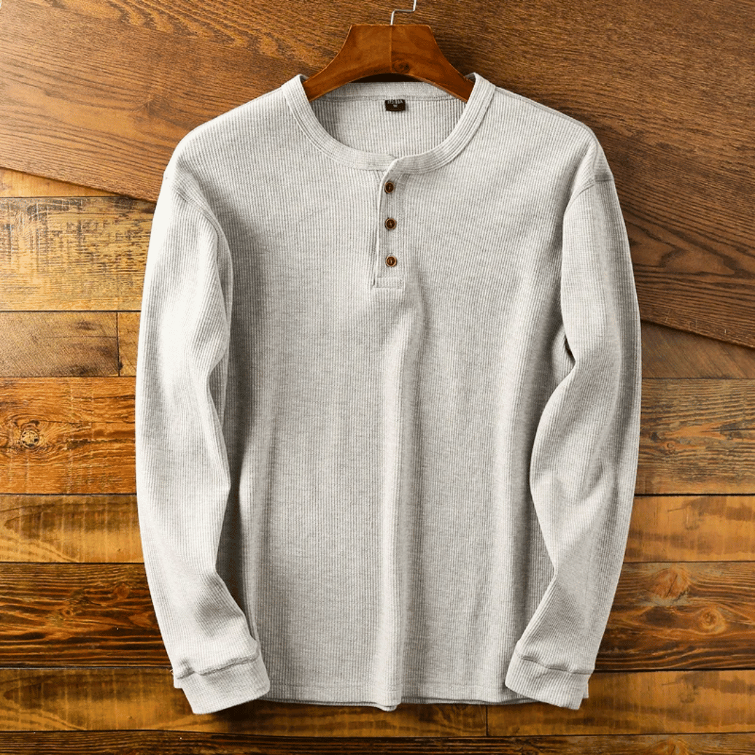 Soft Henley Neck Shirt