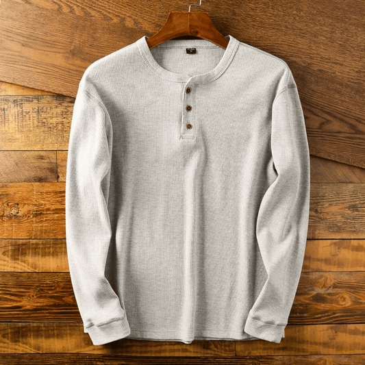 Soft Henley Neck Shirt