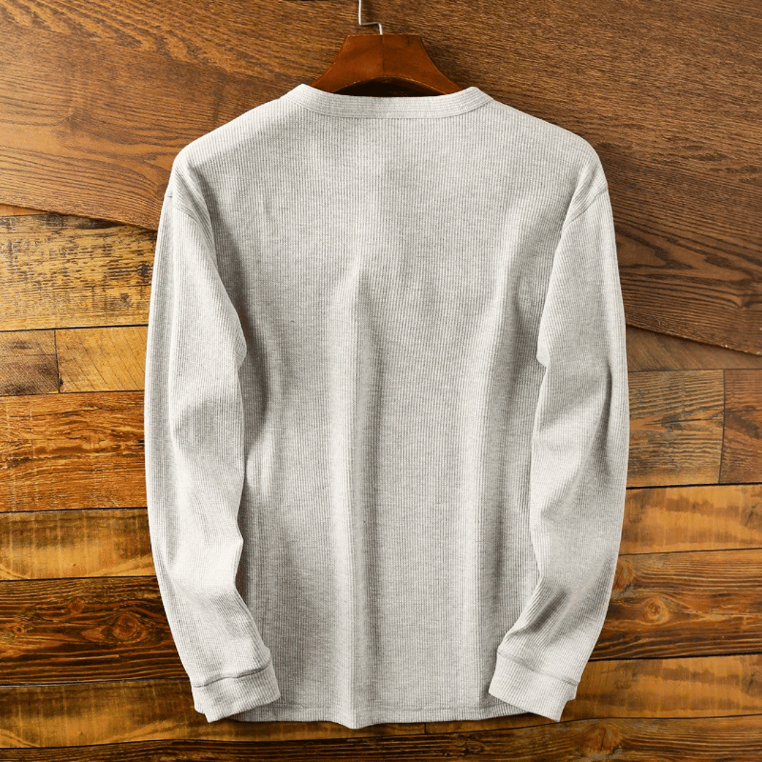 Soft Henley Neck Shirt