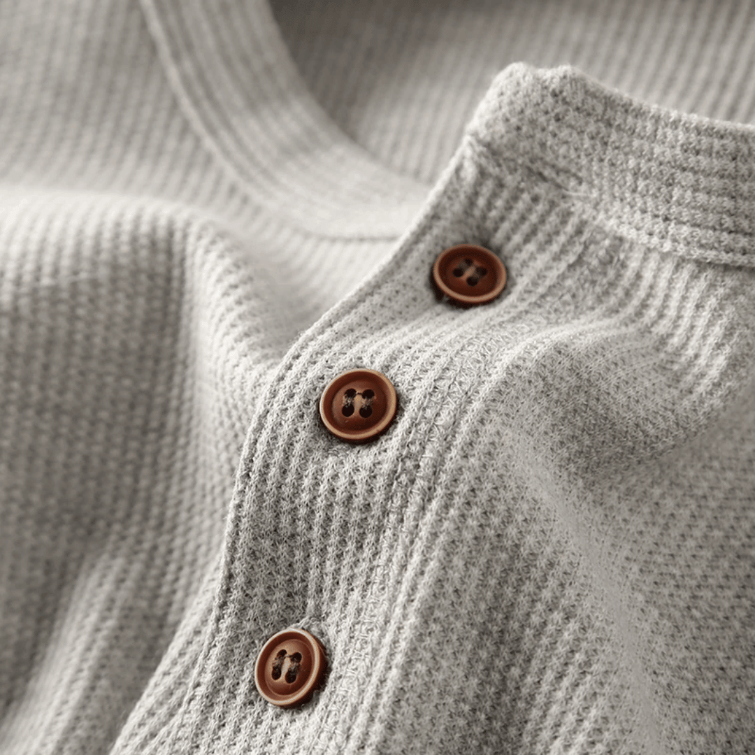 Soft Henley Neck Shirt