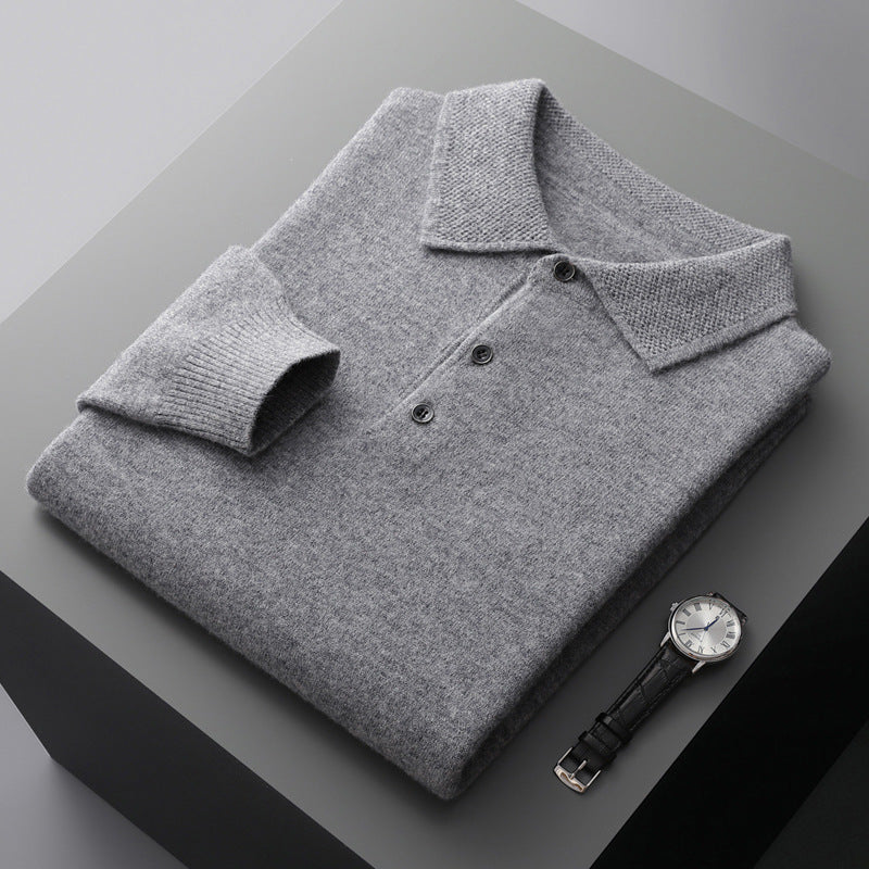 Soft Long Sleeve Polo Shirt