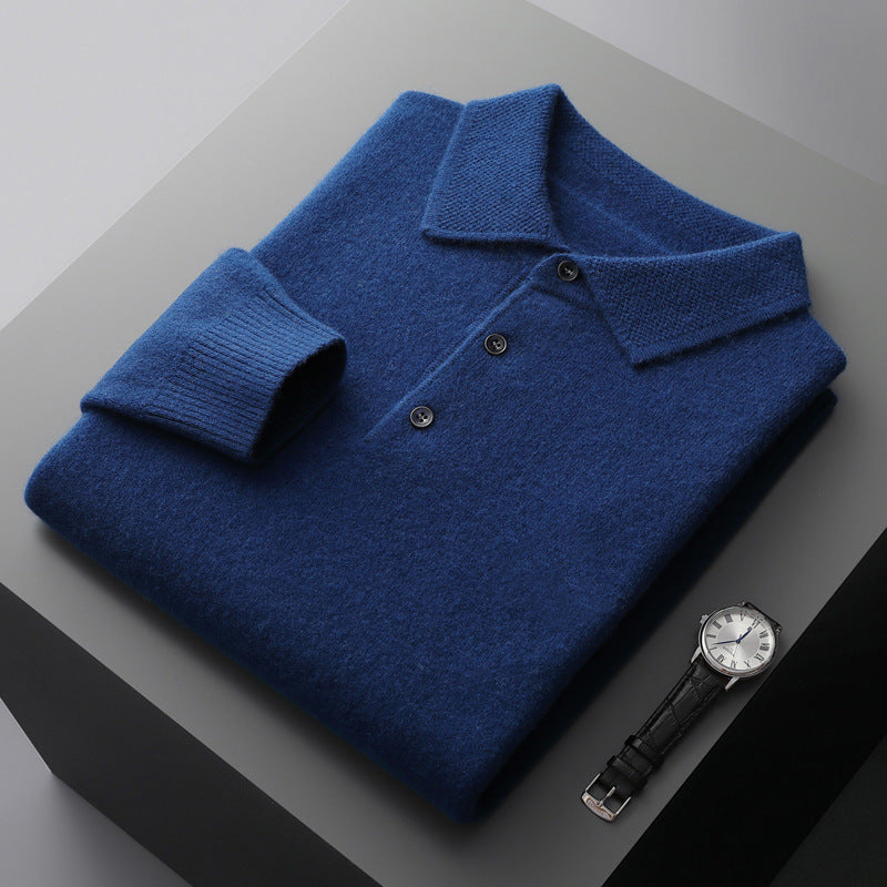 Soft Long Sleeve Polo Shirt