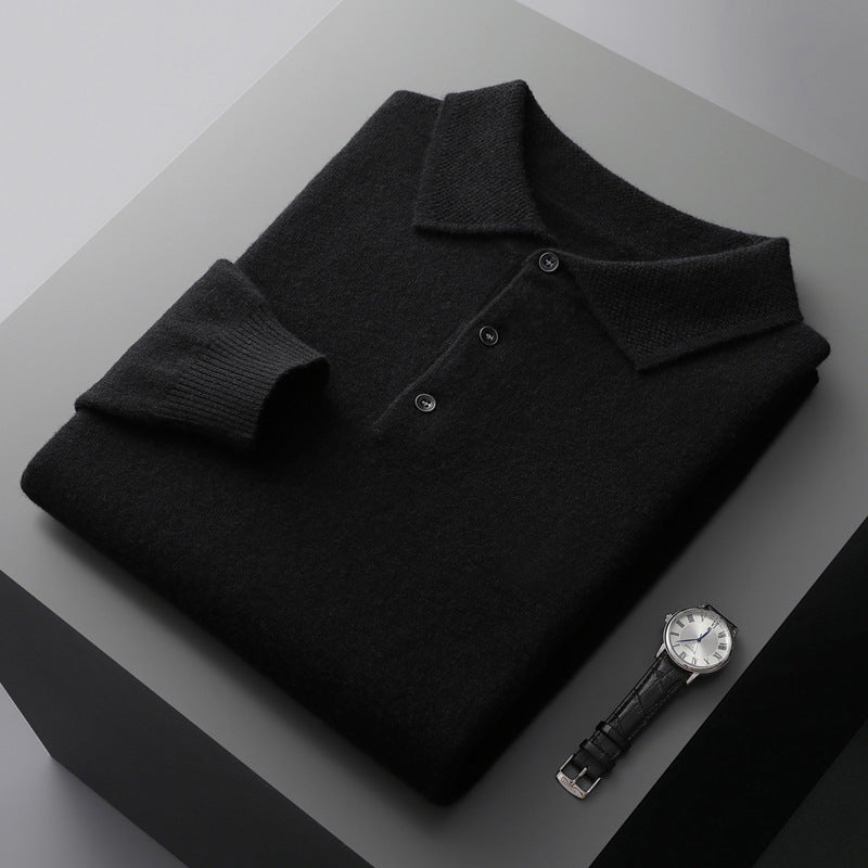 Soft Long Sleeve Polo Shirt