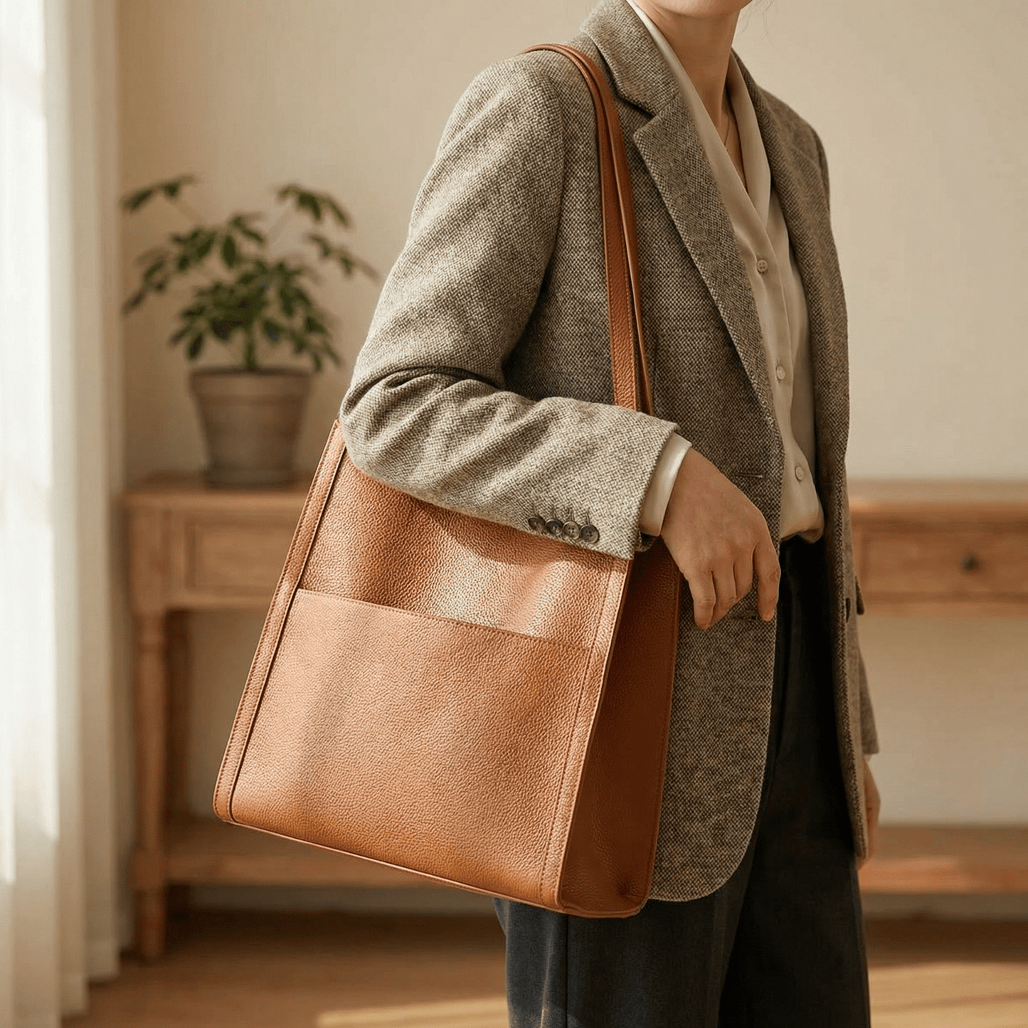 Soft Shoulder Tote