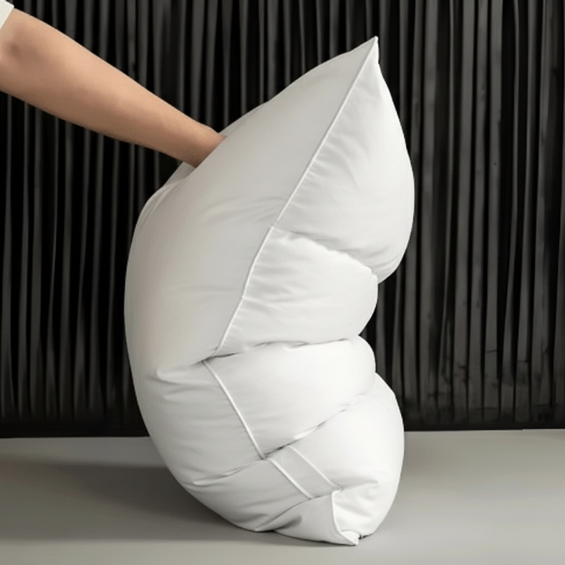 Soft Sleeping Pillow with Goose Down – Hypoallergenic, Breathable and Comfortable for Sleep