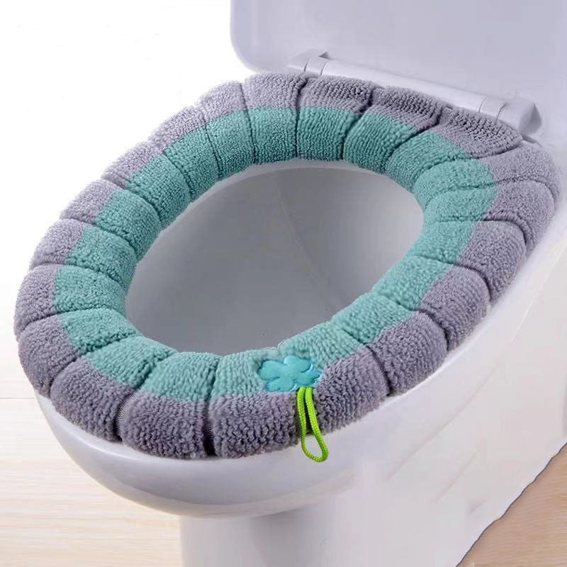 Soft Universal Toilet Seat Cover with Zipper & Handle