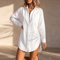 Solaire – Women's breathable button up shirt