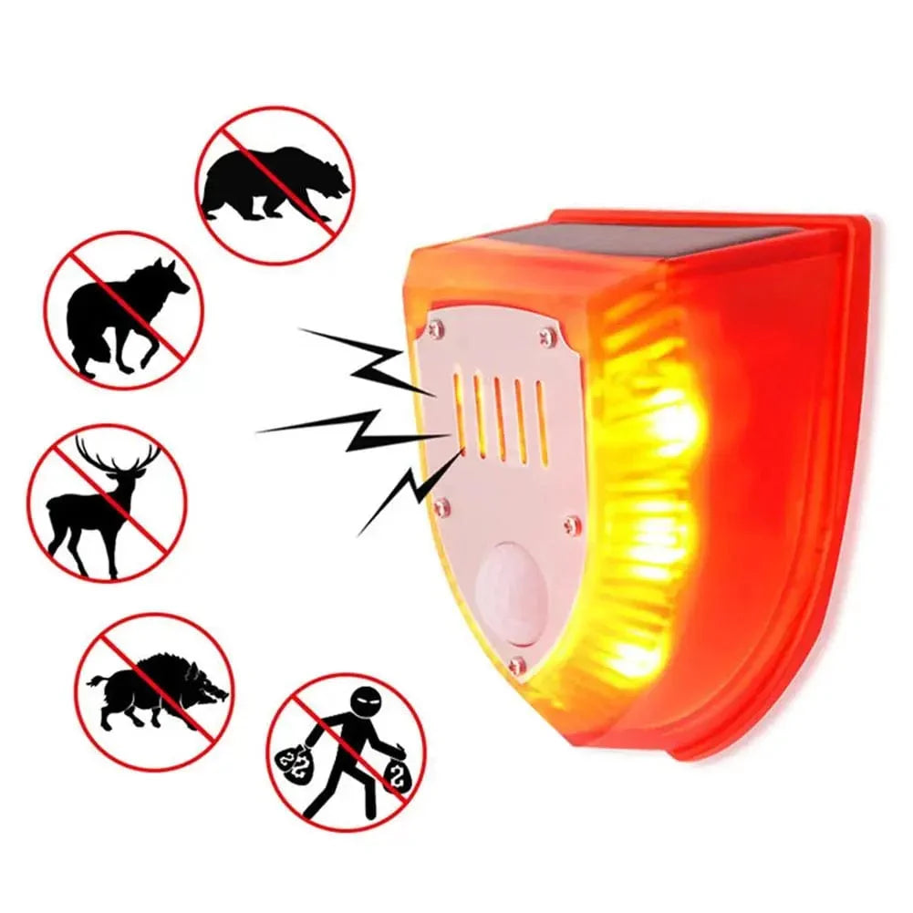 Solar Animal Repellent - Motion Detector - Outdoor Security