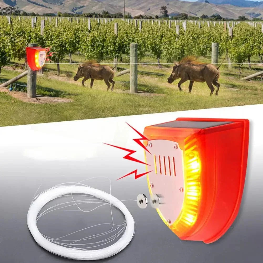 Solar Animal Repellent - Motion Detector - Outdoor Security