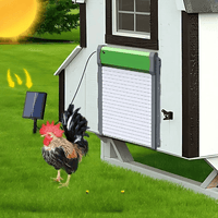 Solar Chicken Coop Door - Automatic - Enhanced Security