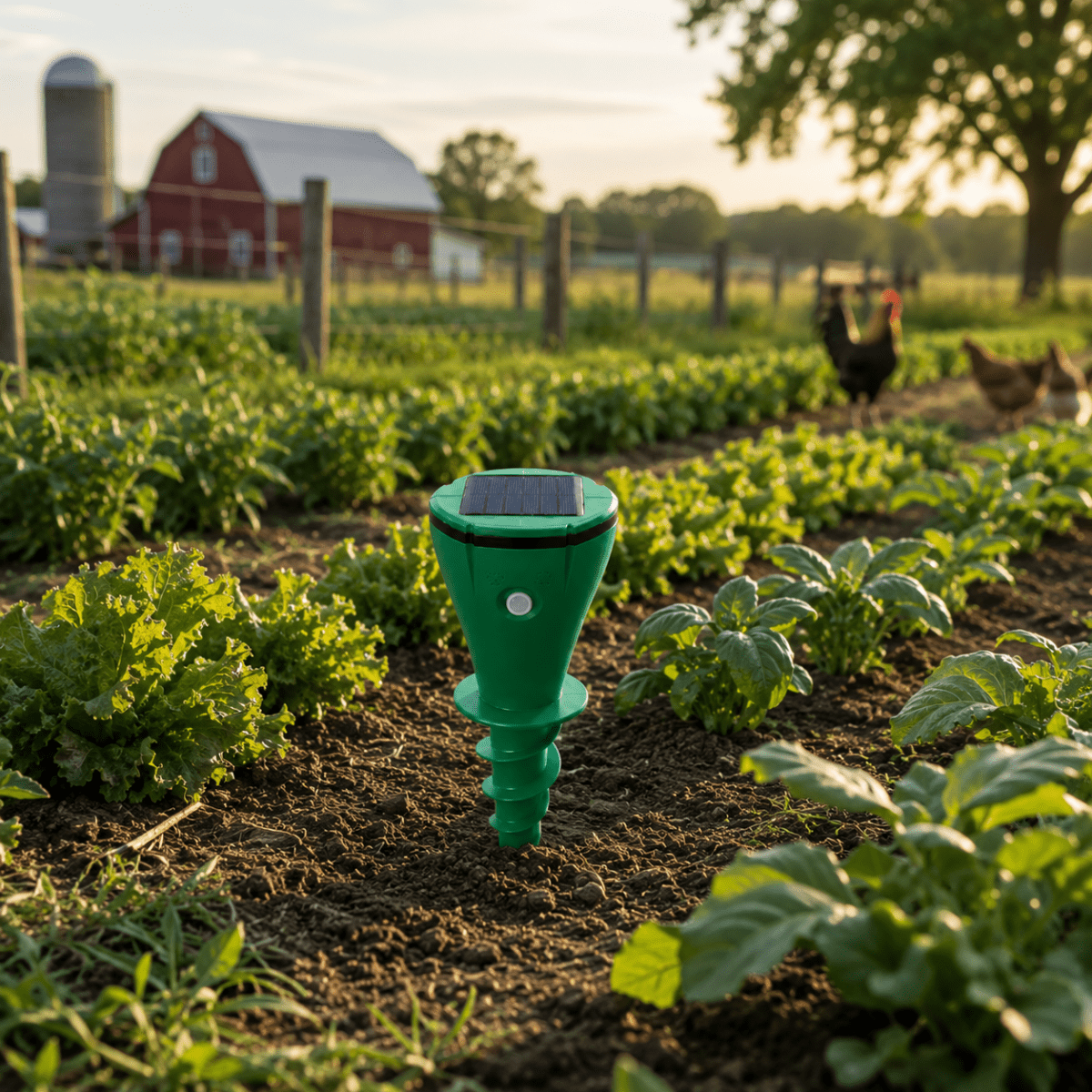Solar-Powered Protection for Lawns and Landscapes