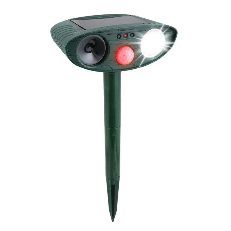 Solar-Powered Ultrasonic Deer Repeller - Pack of 4