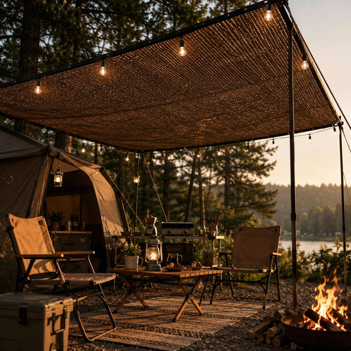 SolariMesh Outdoor Shade Canopy
