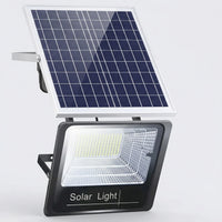 Soluxe Solar-Powered Outdoor Flood Light With Remote