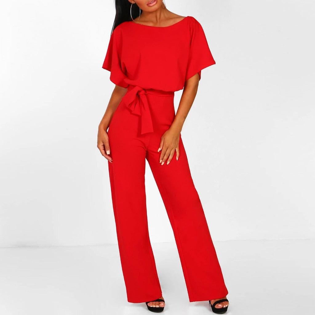 Sophie Jumpsuit | Elegant with Short Sleeves