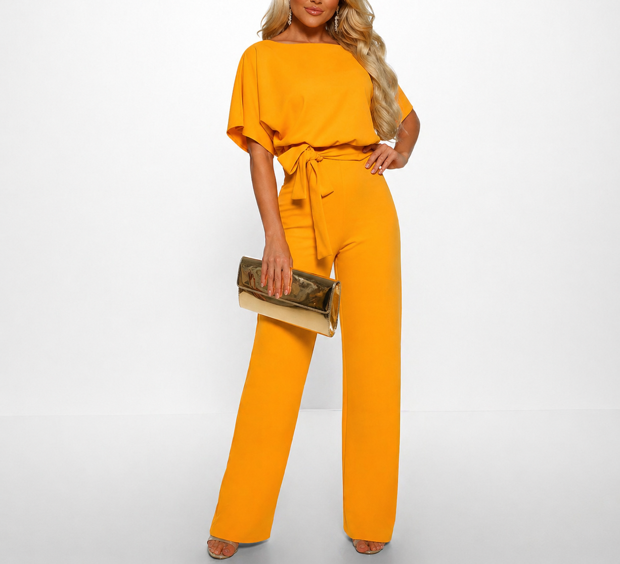 Sophie Jumpsuit | Elegant with Short Sleeves