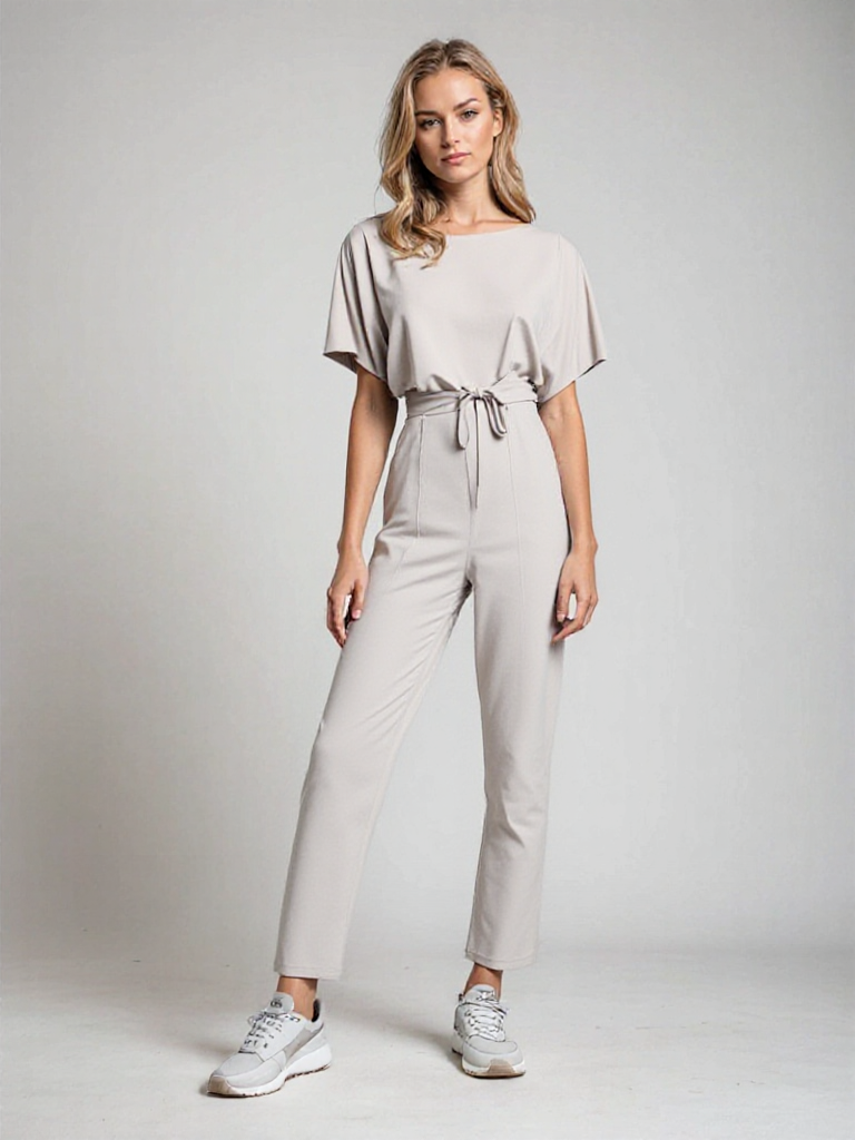 Sophie Jumpsuit | Elegant with Short Sleeves