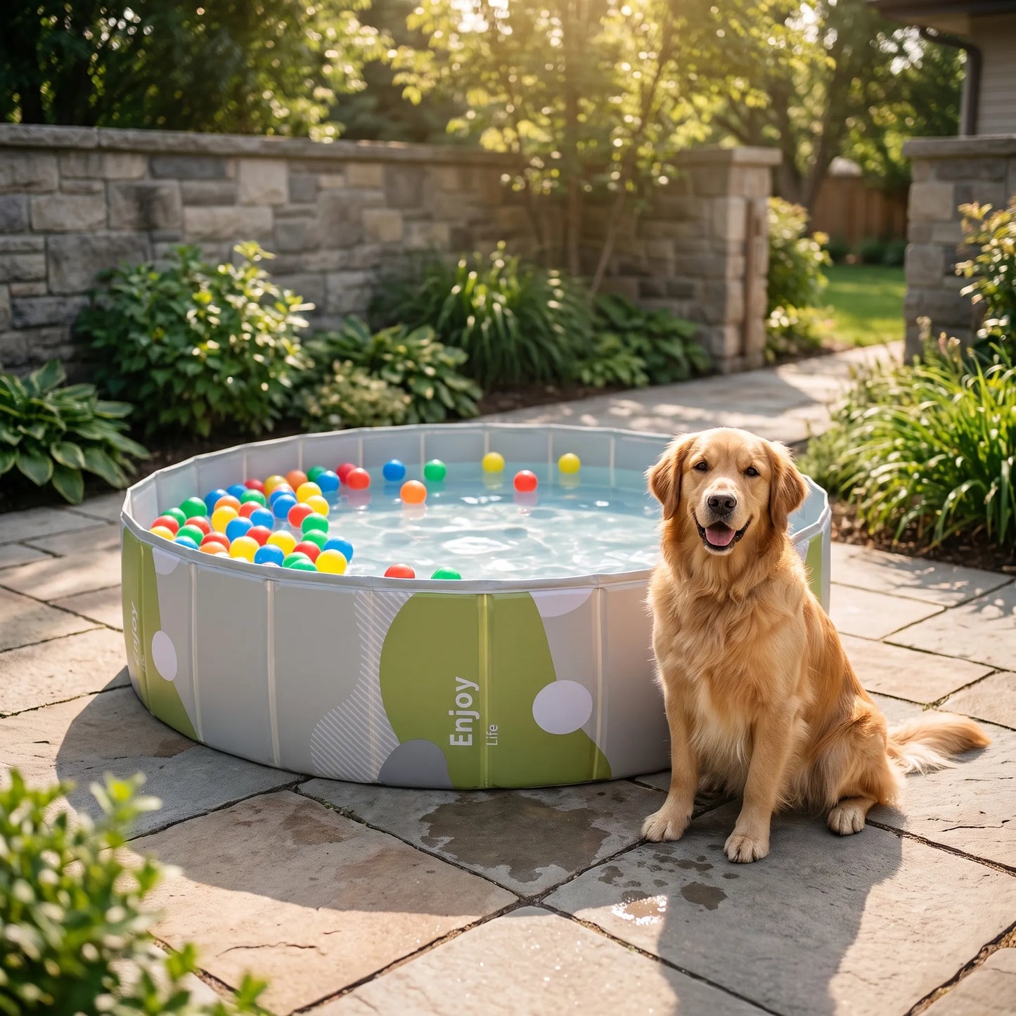 Splashfold Foldable Dog Paddling Pool