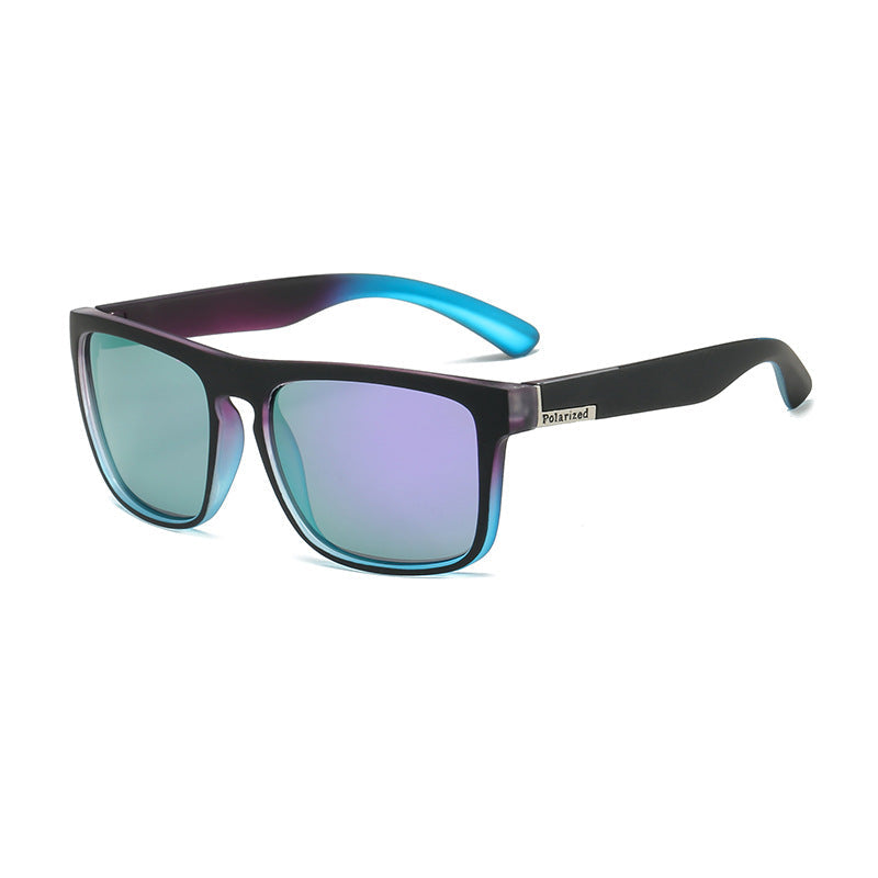 Square Frame Polarised Sports Sunglasses