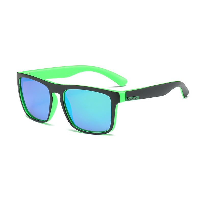 Square Frame Polarised Sports Sunglasses