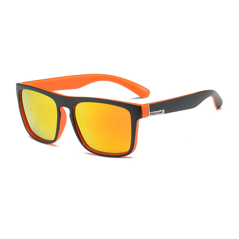 Square Frame Polarised Sports Sunglasses