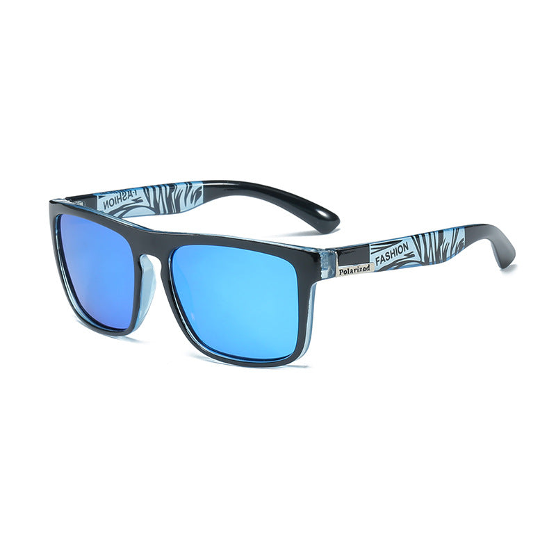 Square Frame Polarised Sports Sunglasses