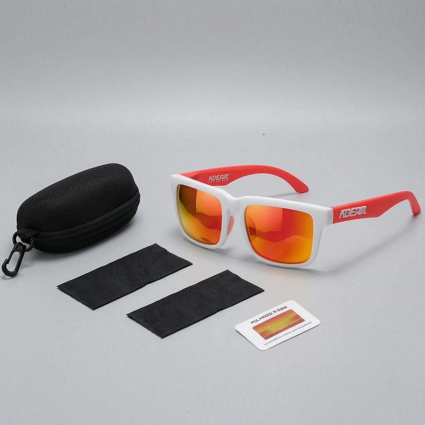 Square Frame Polarized Sunglasses