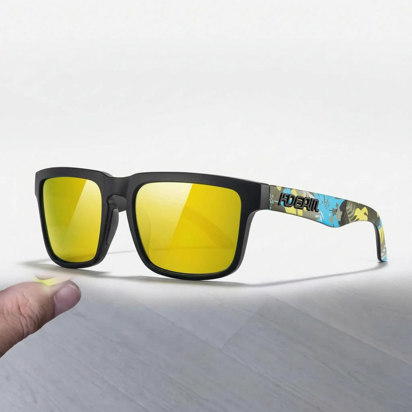 Square Frame Polarized Sunglasses