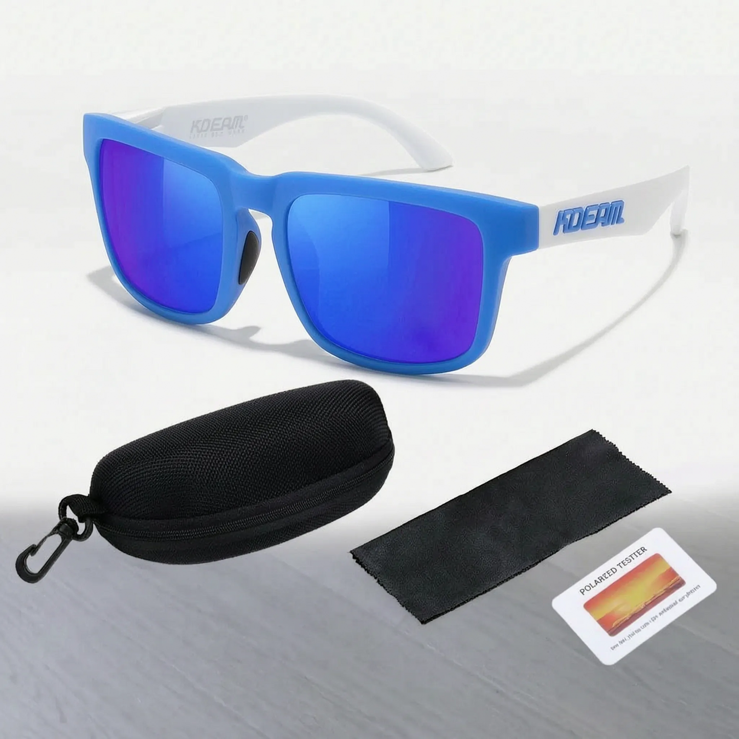Square Frame Polarized Sunglasses