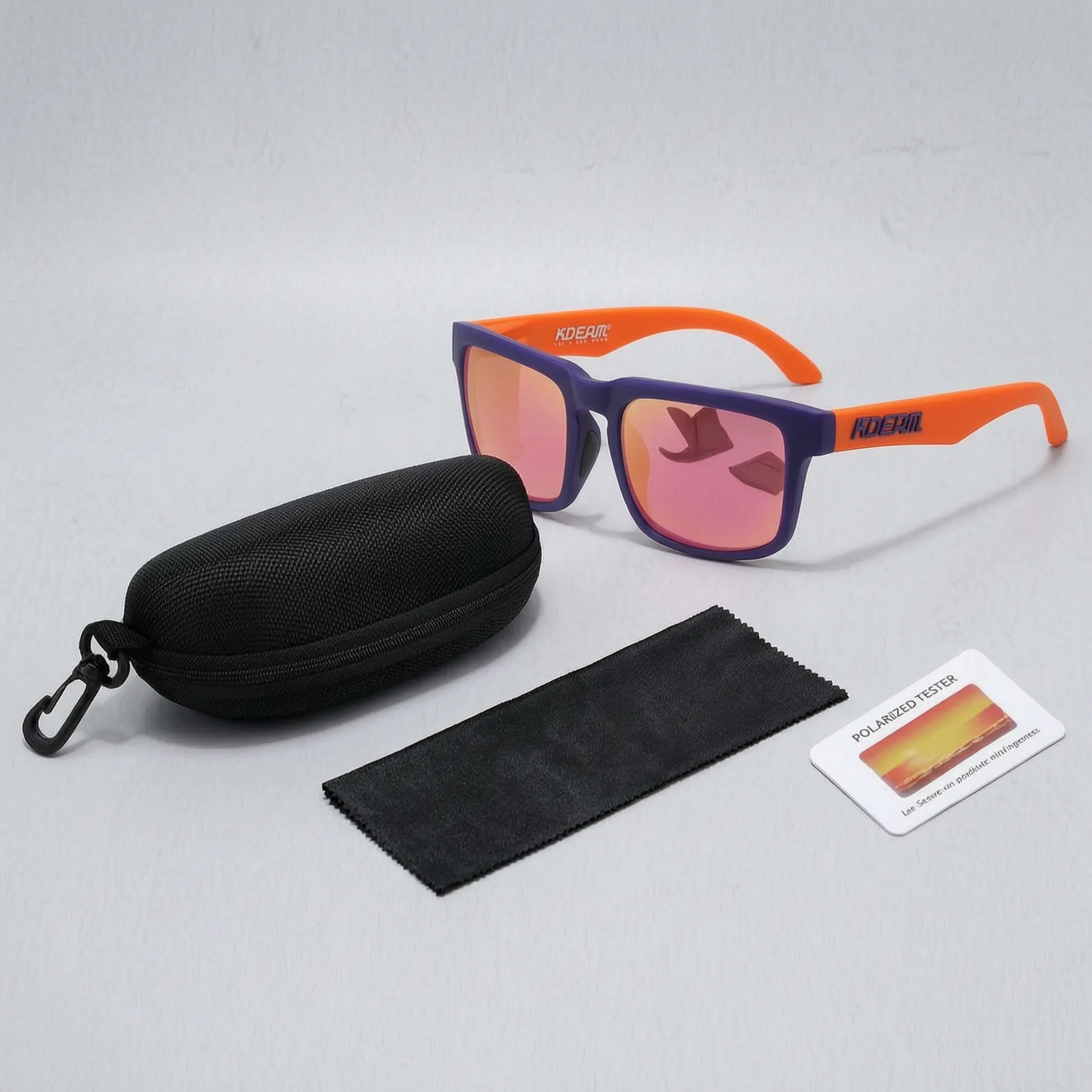 Square Frame Polarized Sunglasses