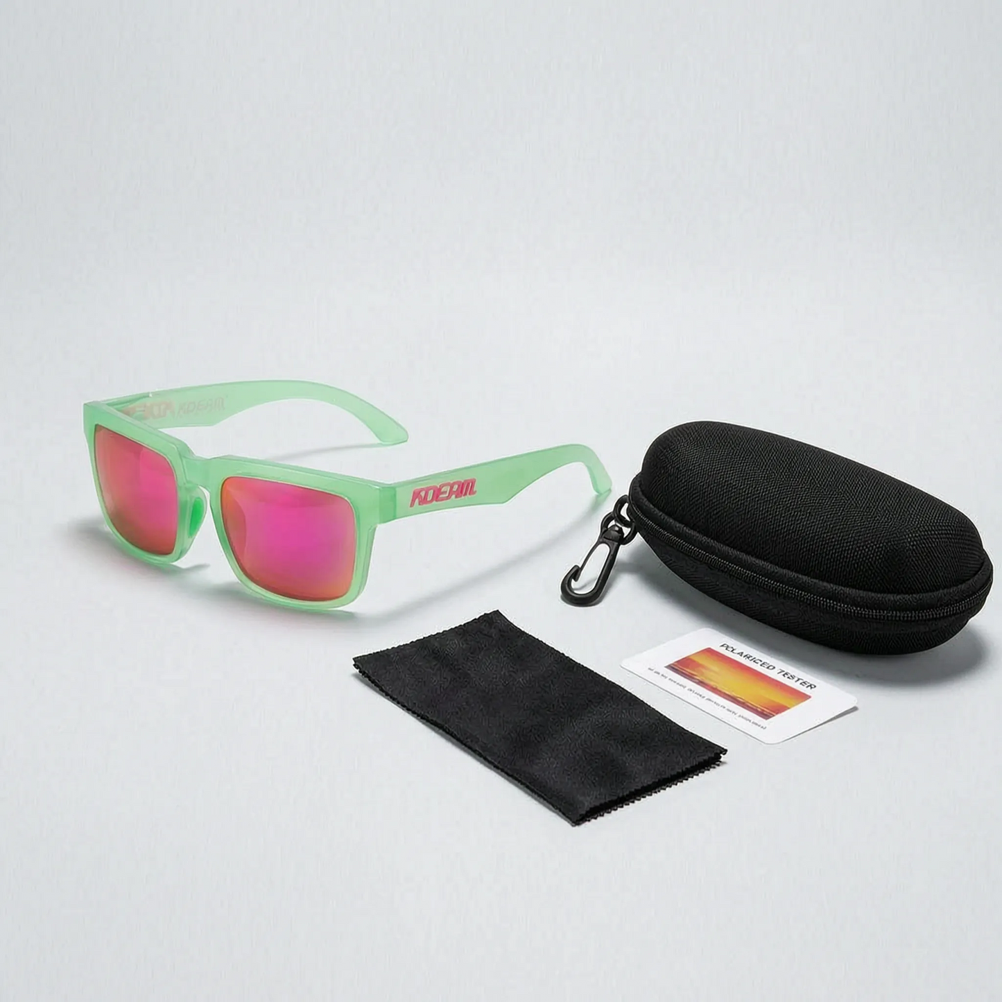 Square Frame Polarized Sunglasses