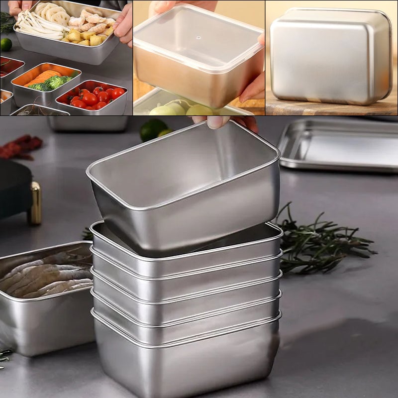 Stainless Steel Food Storage | Durable & Eco-Friendly