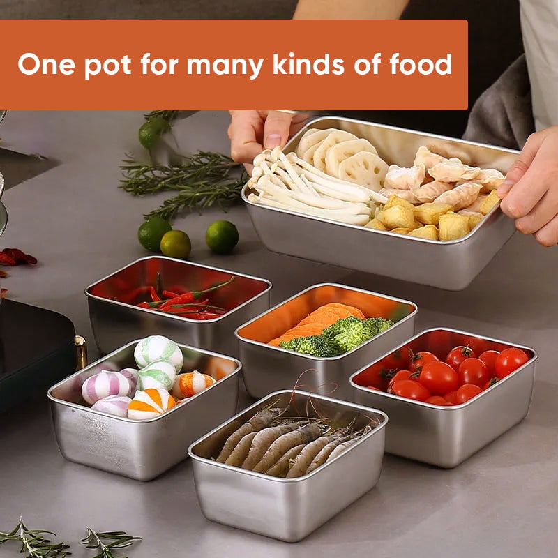 Stainless Steel Food Storage | Durable & Eco-Friendly