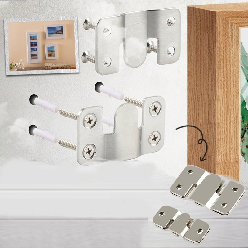 Stainless Steel Interlock Hanging Buckle Flush Mount Bracket