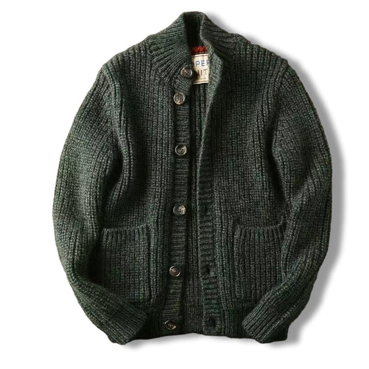 Stand Collar Cardigan