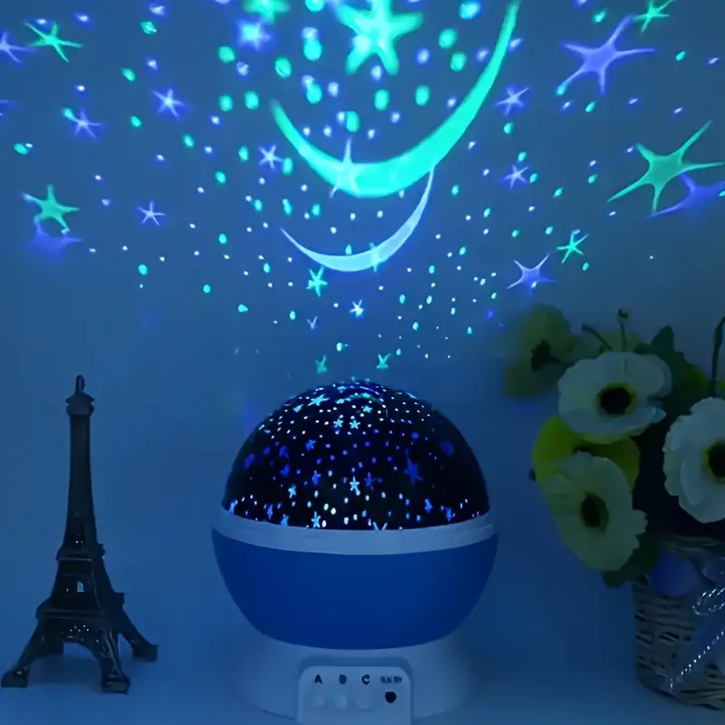 Star Projector Night Light | Soothing Sky Projection with Music