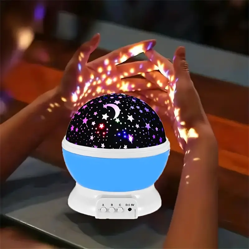 Star Projector Night Light | Soothing Sky Projection with Music