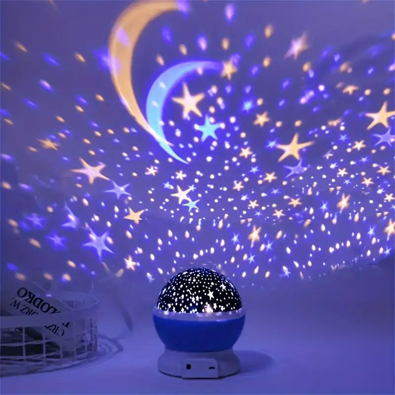 Star Projector Night Light | Soothing Sky Projection with Music