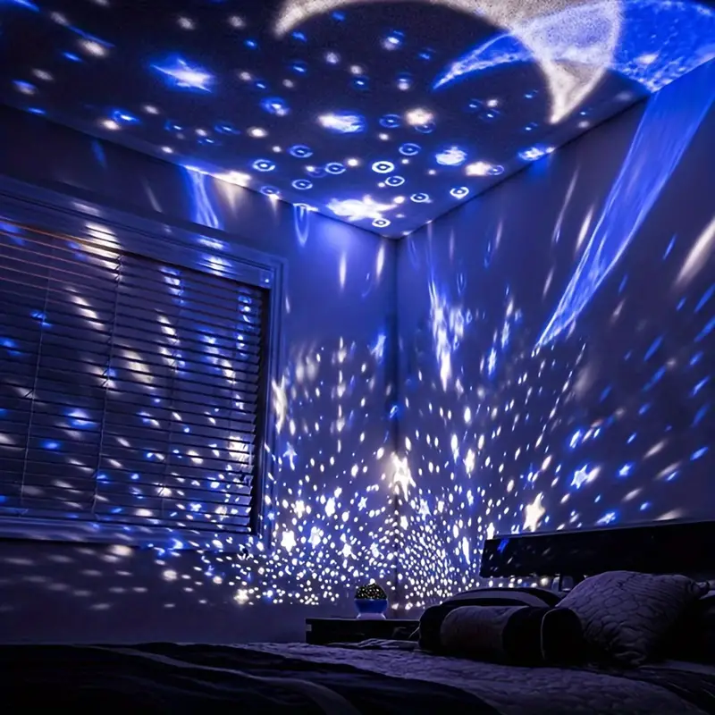 Star Projector Night Light | Soothing Sky Projection with Music