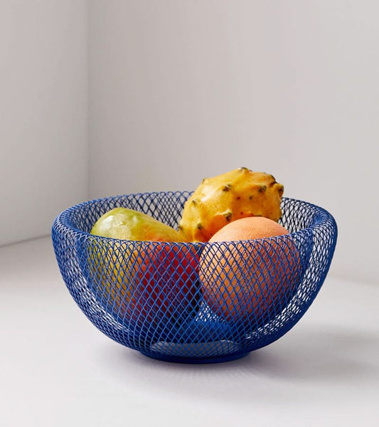 Steel Mesh Fruit Basket with Ventilation for Fresh Storage