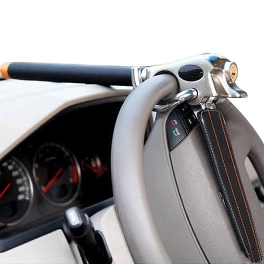 Steering Wheel Lock - Adjustable Security - Theft Prevention