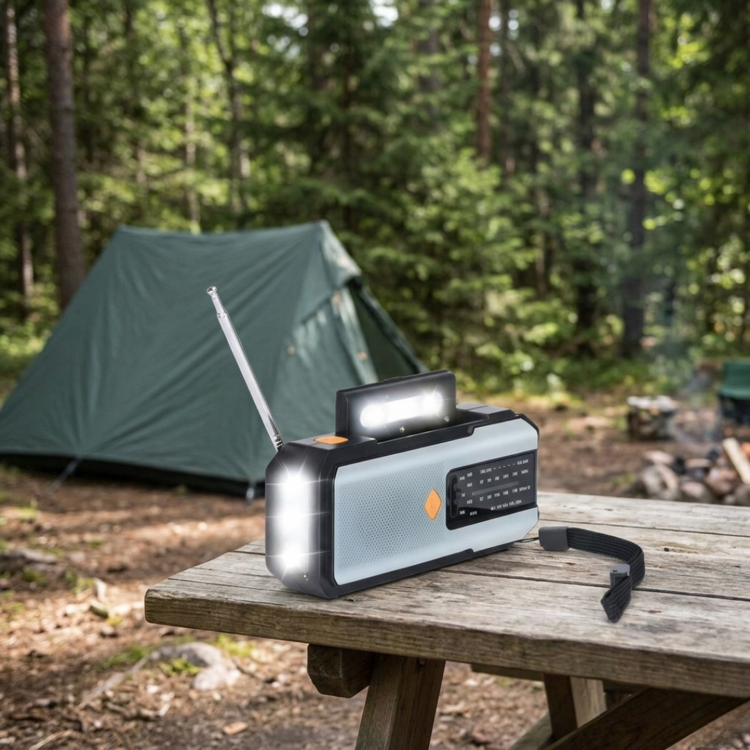 StormLumen Portable Hand Crank Radio