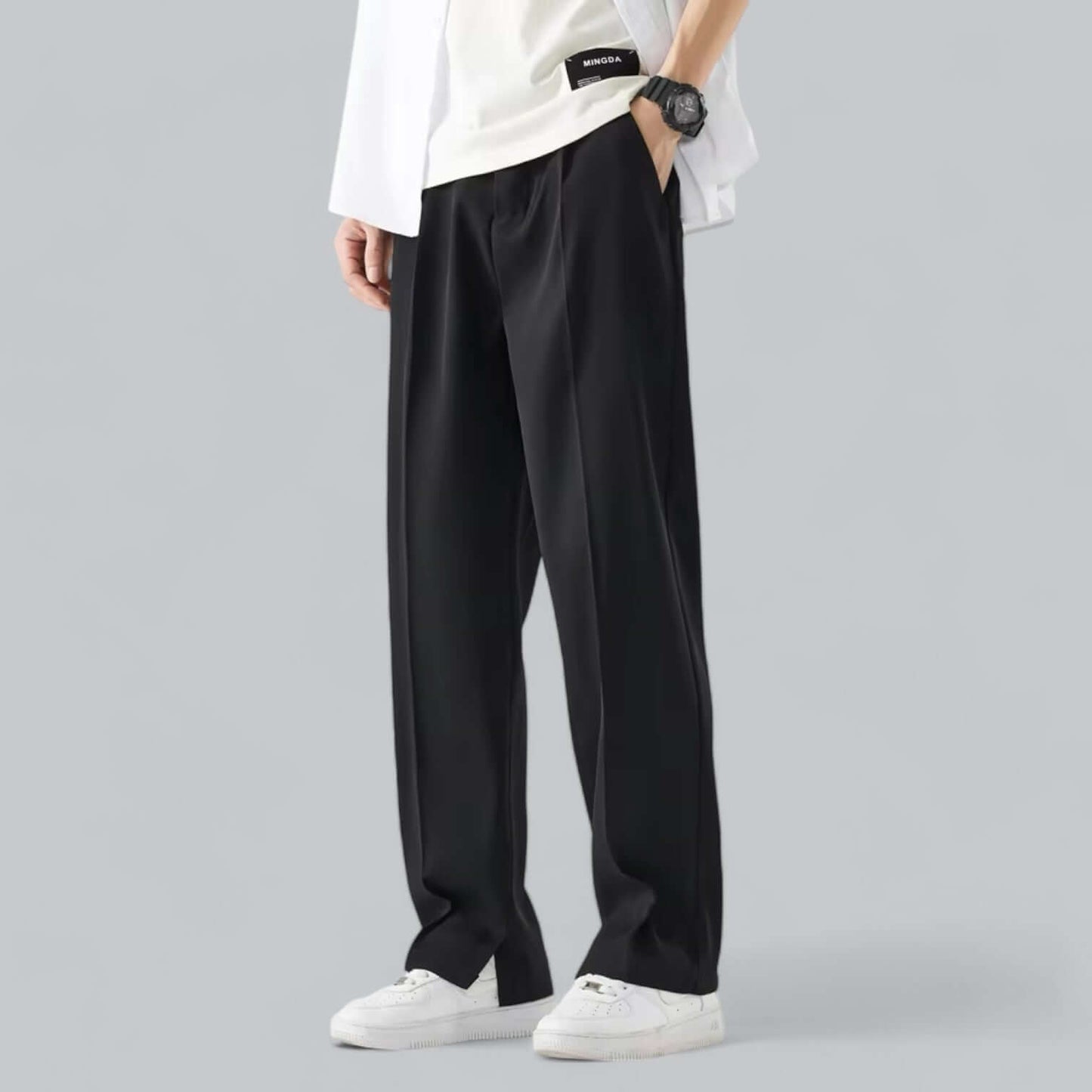 Straight Leg Trousers